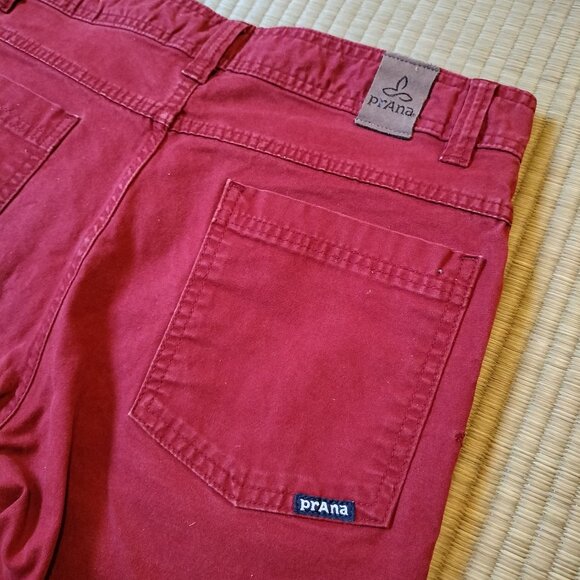 Prana Slim Fit Chinos - Red - Picture 8 of 8